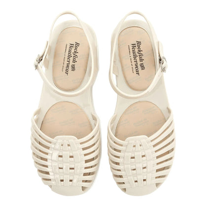 GLAIR STRAPPY SANDALS-IVORY