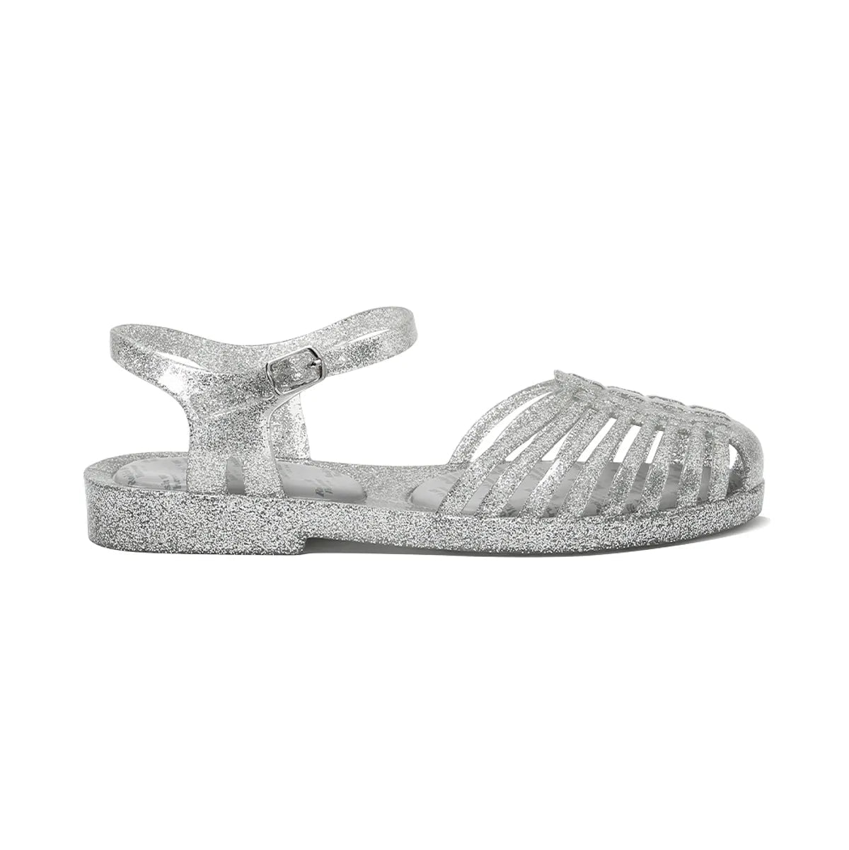 GLAIR STRAPPY SANDALS-GLITTER SILVER