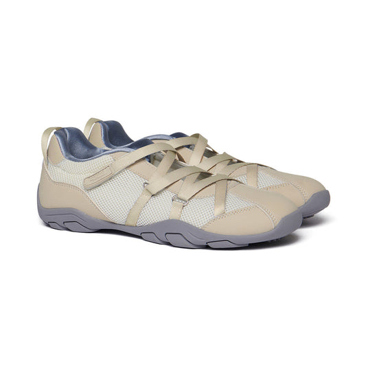ZANE X-STRAP SNEAKERS-BEIGE