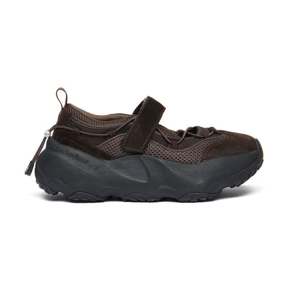 BRYN VELCRO SNEAKERS V2-CHOCOLATE