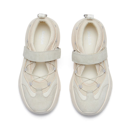 BRYN VELCRO SNEAKERS V2-IVORY