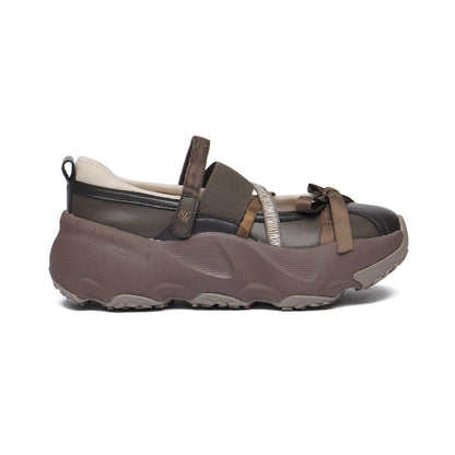PUFFIN RIBBON BANDING SNEAKERS-BROWN