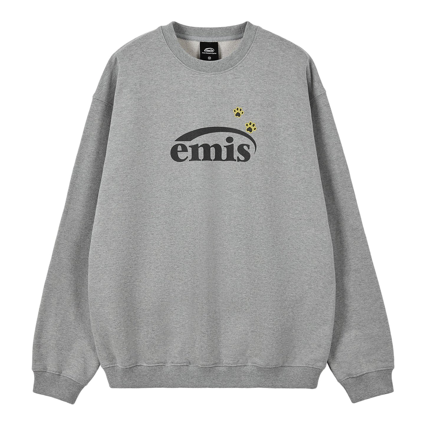 FOOT PRINTED SWEAT SHIRT