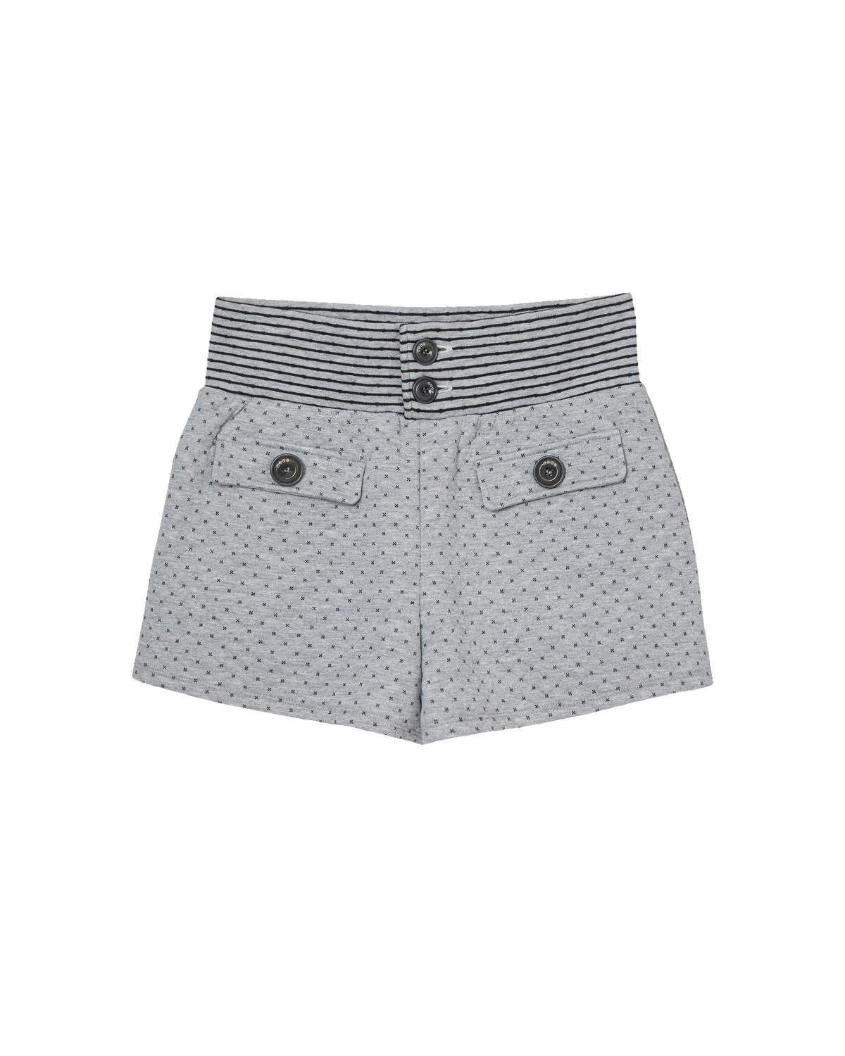 BIG BUTTON MINI SHORTS