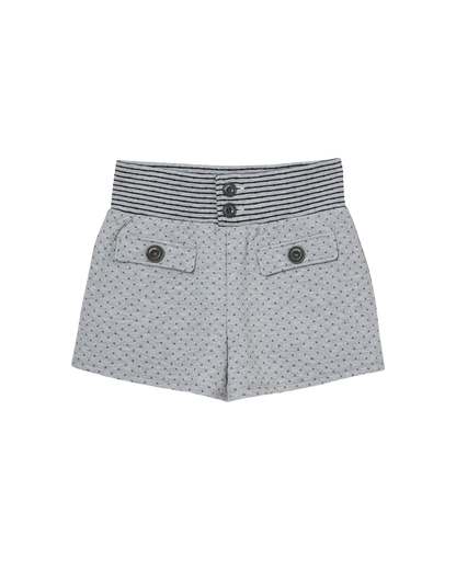 BIG BUTTON MINI SHORTS