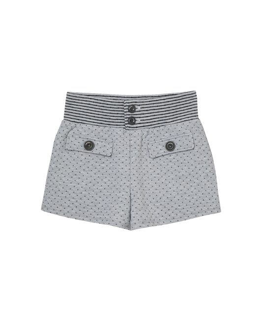 BIG BUTTON MINI SHORTS
