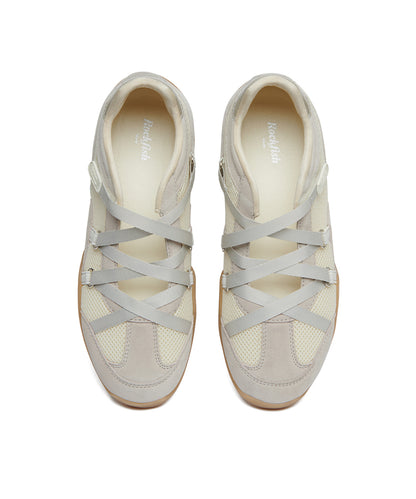 ZANE X STRAP SNEAKERS V2-CREAM