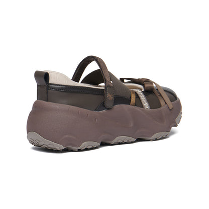 PUFFIN RIBBON BANDING SNEAKERS-BROWN