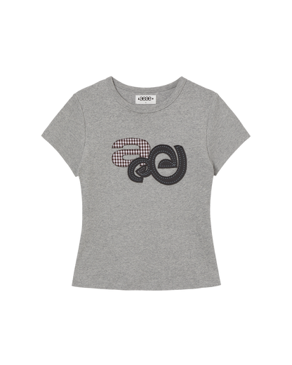 APPLIQUE LOGO TEE