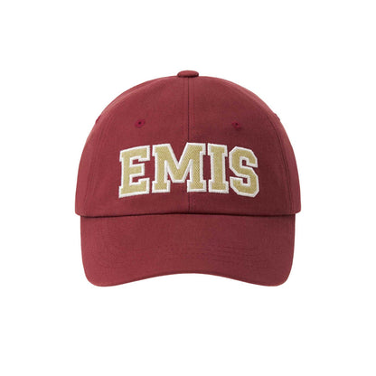 TWILL CAPITAL LOGO BALL CAP-BRICK