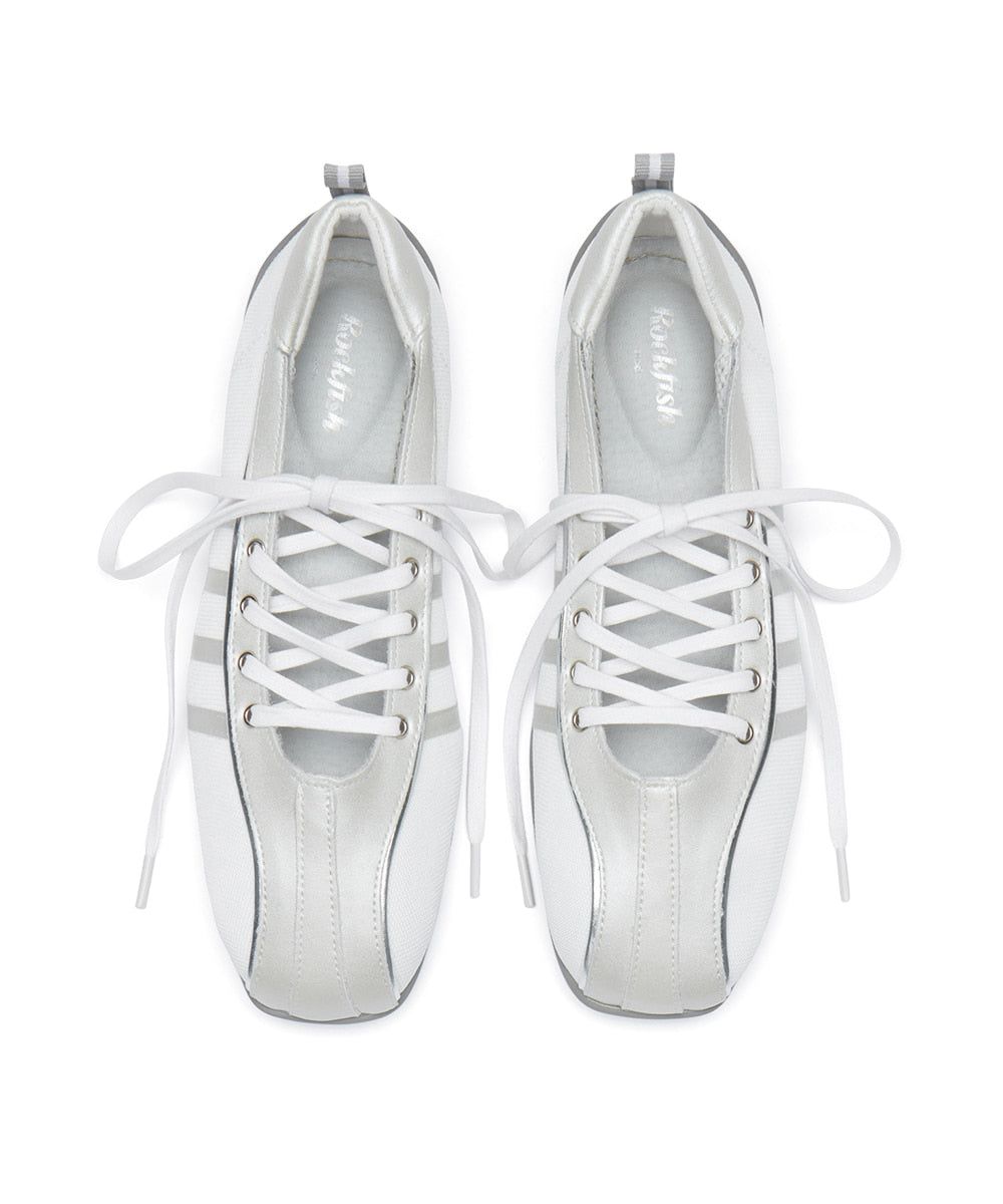 BLISS LACEUP SNEAKERS-CREAM PEARL