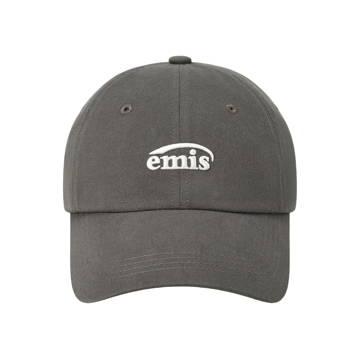 SMALL LOGO BALL CAP-GRAY
