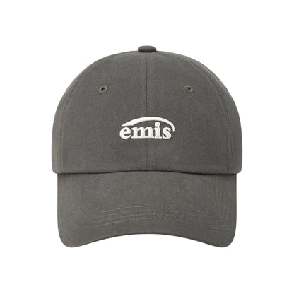 SMALL LOGO BALL CAP-GRAY