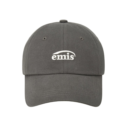 SMALL LOGO BALL CAP-GRAY