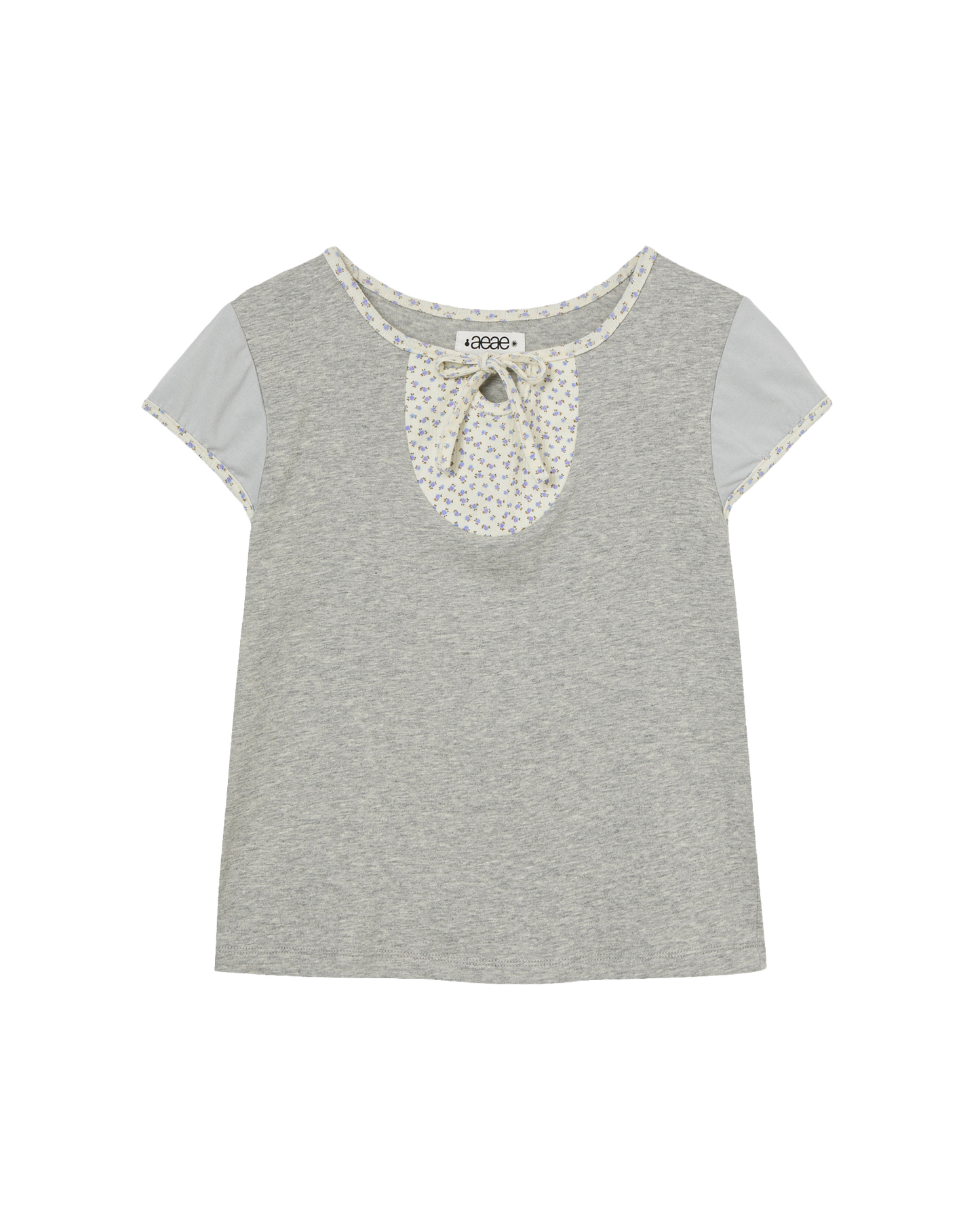 FLOWER BLOCK TEE