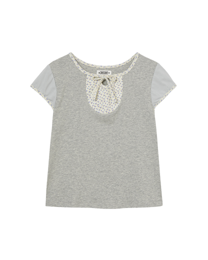 FLOWER BLOCK TEE