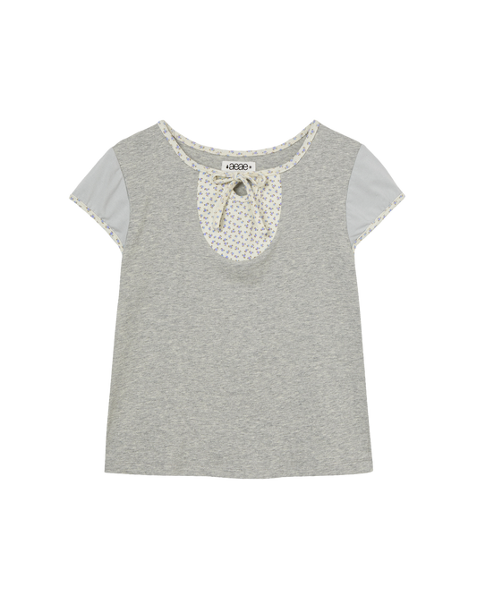 FLOWER BLOCK TEE