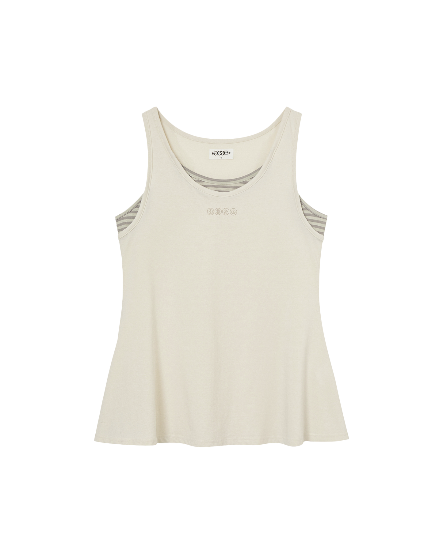 STRIPE LAYERED SLEEVELESS
