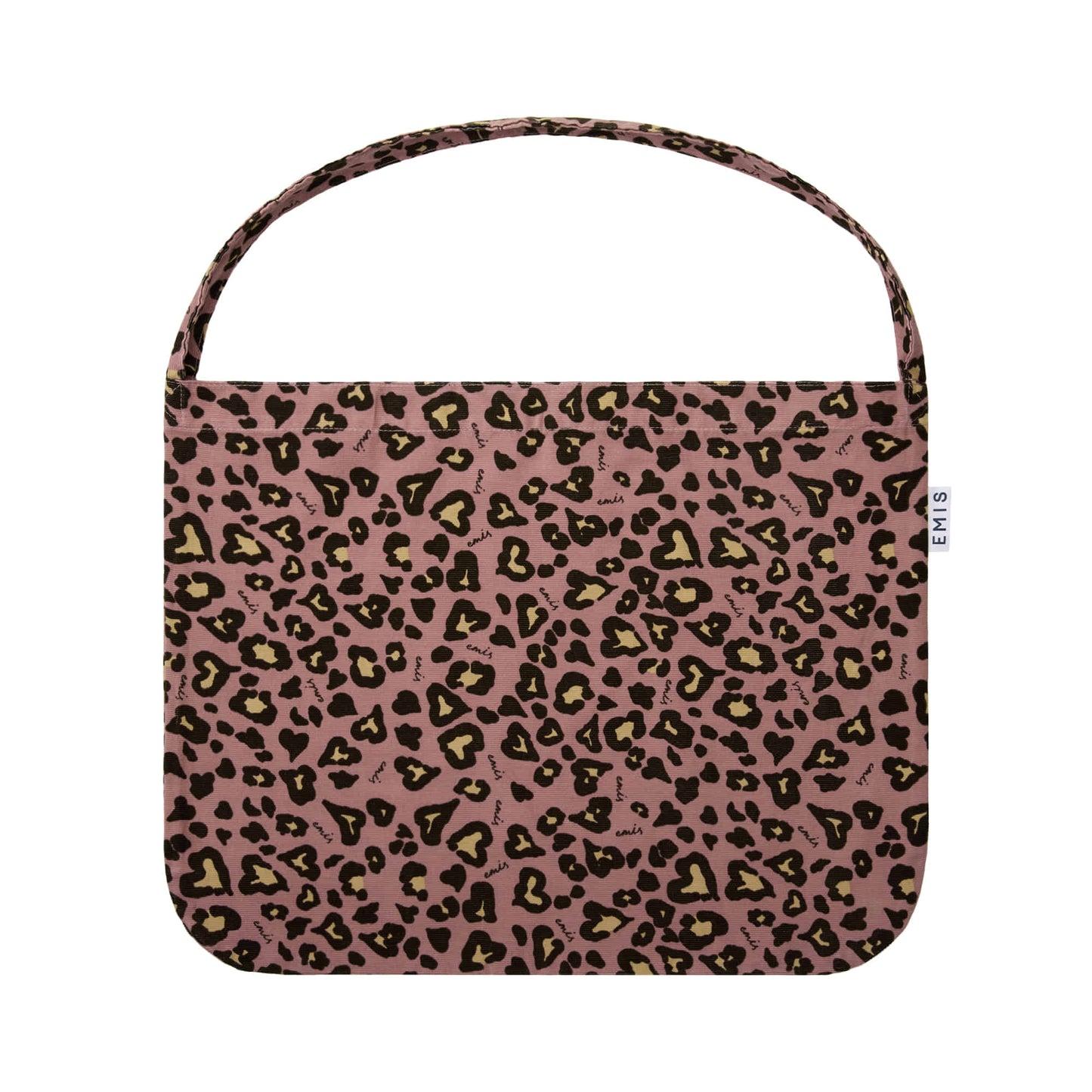 CORDUROY EMIS LEOPARD ECO BAG